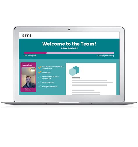 my onboarding portal.